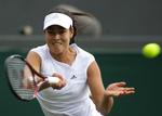 Ana Ivanovic tabte i to sæt i Wimbledonturneringens tredje runde. 