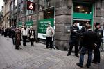 Arnold Busck bliver endnu større. Her ses det store boghus i tre etager på Købmagergade i København. Arkivfoto. 