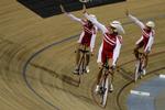 Cyklingen bliver Danmarks bedst repræsenterede sportsgren i Beijing med 15 aktive, deriblandt VM-sølvvinderne i 4 km forfølgelsesløb. Arkivfoto. 