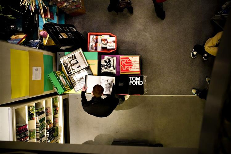 Arnold Busck Boghandel i København. 