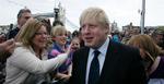 Boris Johnson under kommunalvalgkampen. 