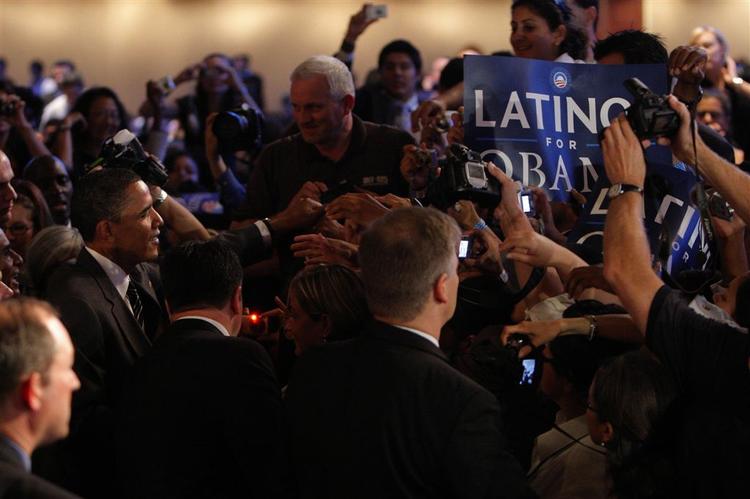 Obama talte i går for League of United Latin American Citizens, LULAC. 