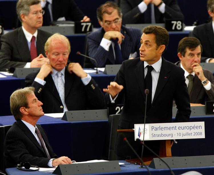 Den franske præsident i parlamentet. 