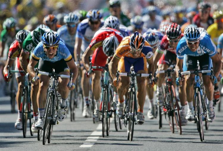 Oscar Freire (Rabobank) og Erik Zabel (Milram) er blandt dagens vinderemner. 