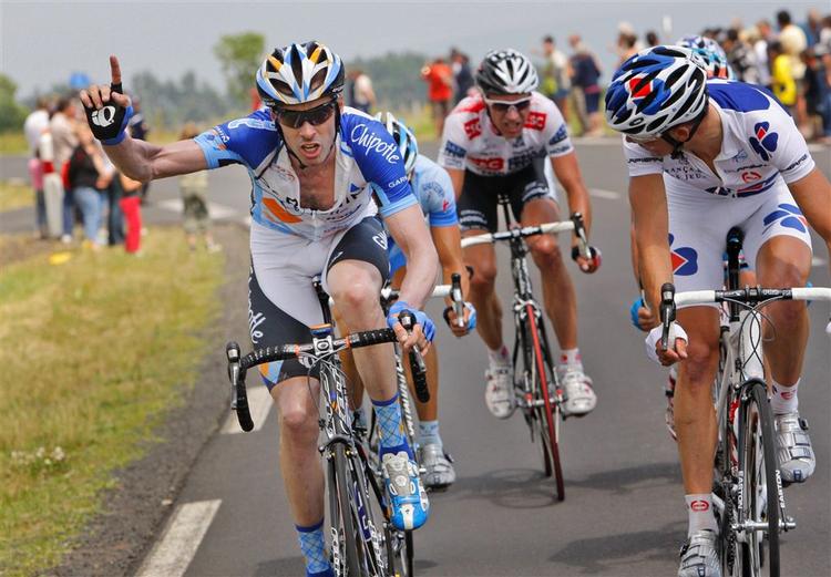 David Millar (t.v.) mener, at Riccò ikke har nogen kærlighed til cykelsporten. Arkivfoto. 