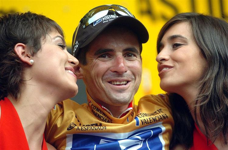 Den første dopingskandale er en kendsgerning ved dette års Tour de France. Her ses Beltran under Vueltaen i 2004. - Arkivfoto. 