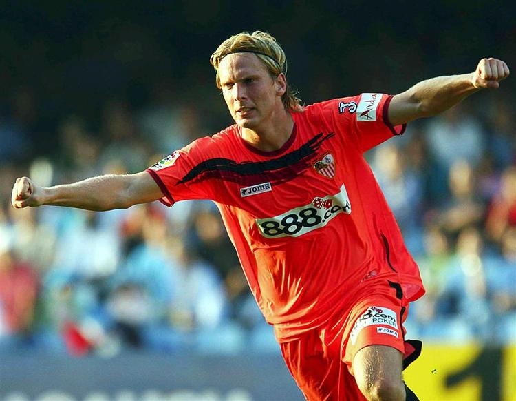 Christian Poulsen kvitter formentlig spanske Sevilla til fordel for Juventus. Arkivfoto. 