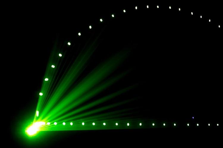 Laserlysshow gav øjenskader ved russisk udendørsfest. 