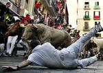 400 er kommet til skade under den seneste uges tyreløb i Pamplona. 