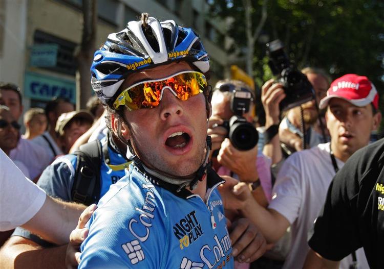 Mark Cavendish oversprintede igen alle. Han forventes at pudse OL-formen af i Post Danmark Rundt efter Touren. 