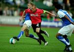 Til årsskiftet skifter Zimling (i midten) til italienske Udinese. - Arkivfoto 