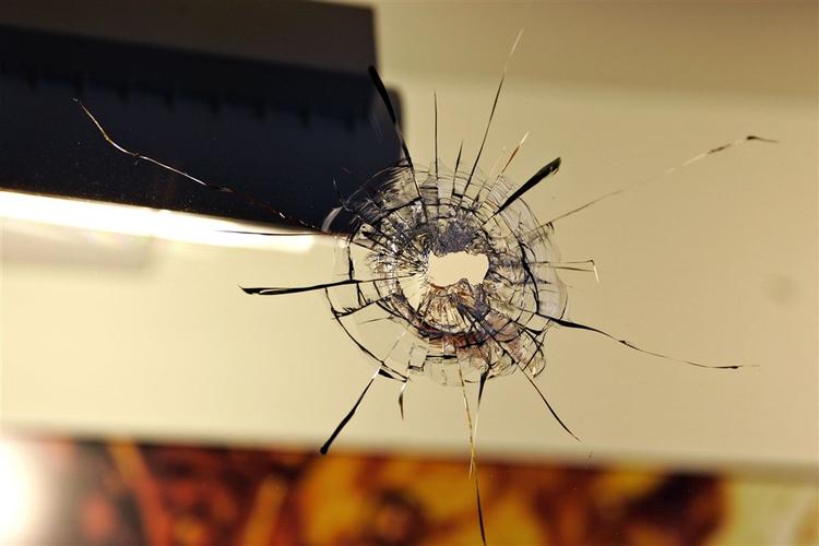 Skuddene mod 7-Eleven faldt ved 20-tiden i aftes. 