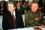 Radovan Karadzic (t.v.) og Ratko Mladic - to af verdens mest eftersøgte mænd. 