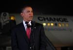 Barack Obama landed i afts i Ben Gurion lufthavnen i Tel Aviv på sin turne, som også fører ham til Europa. 