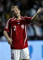 Selv om Lars Jacobsen har spillet flere landskampe for Danmark har han ikke fået kontrakt med en ny klub endnu. 
