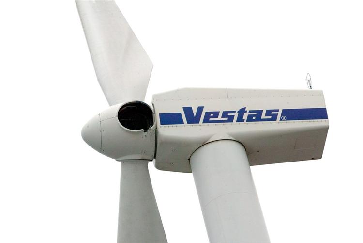 Vestas is one of the shares doing well today. 