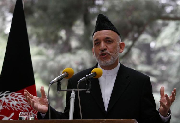 Afghanistans præsident, Hamid Karzai, er klar til at angribe Taleban i Pakistan for at forhindre angreb på hans eget land. Arkivfoto. 
