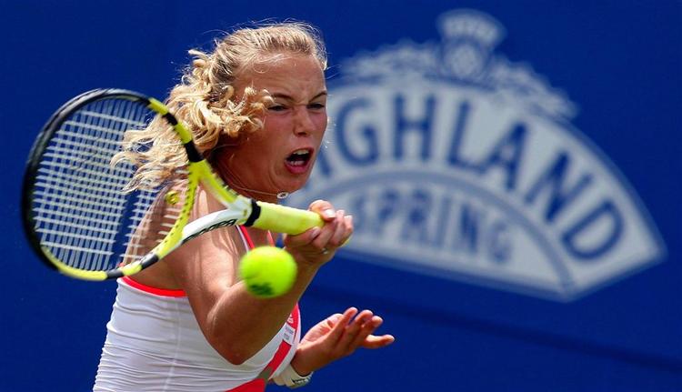 Wozniacki kunne trods en bedre seedning ikke klare sin italienske modstander i semifinalen. 