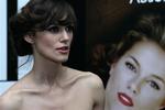 Den britiske skuespiller Keira Knightley ankommer til premieren på filmen 'The Edge of Love' i London 19. juni. Arkivfoto. 