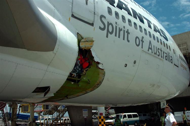 Sådan så flyet ud, da det nødlandede i Manila fredag. Arkivfoto. 