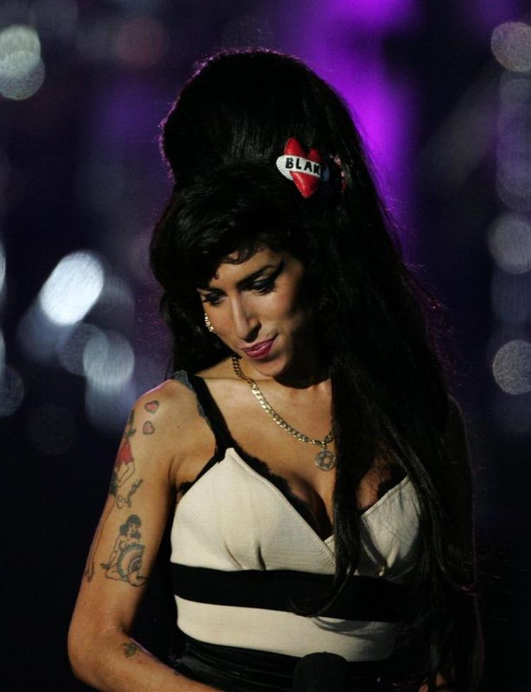 Amy Winehouse er nu blevet udskrevet fra hospitalet i London. Arkivfoto. 