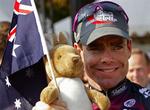 Årets nummer 2 i Tour de France, Cadel Evans, dropper enkeltstarten ved OL. Arkivfoto. 