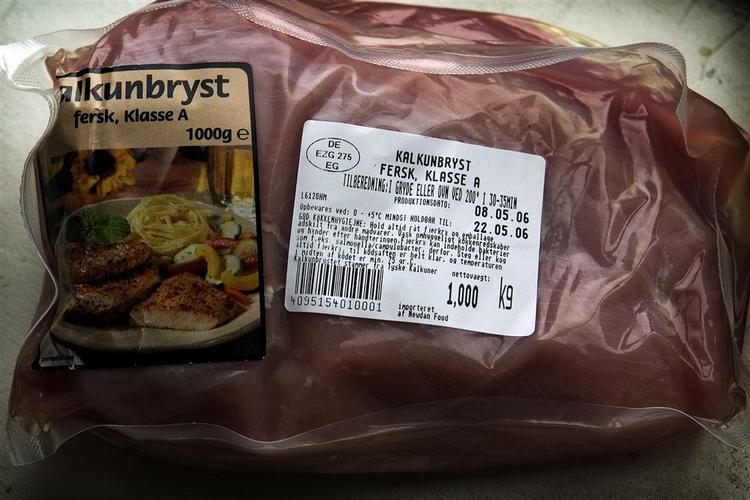 Kalkunkød har været i søgelyset, men meget tyder på, at smittekilden er mere kompleks, altså findes i flere udskæringer og/eller pålægstyper. Bakterierne kan sågar stamme fra grøntsager, lyder det fra Statens Seruminstitut. (Arkivfoto) 