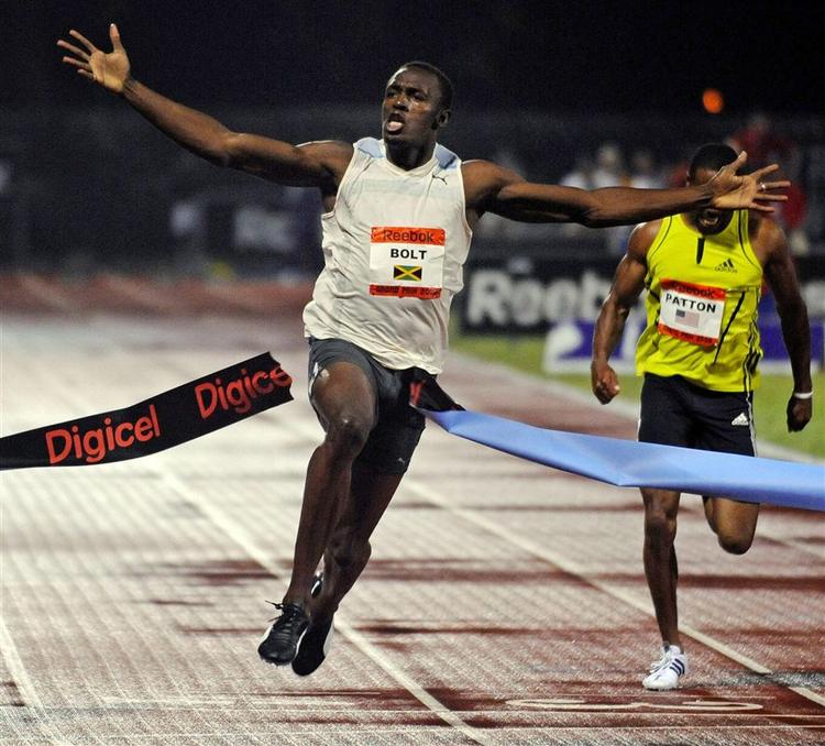 Usain Bolt satte verdensrekord ved et stævne i New York i maj, da han tilbagelagde de 100 meter på blot 9.72 sekunder. 