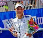 »Alle vil gerne vinde en turnering på et tidspunkt – nu har jeg vundet én, så nu håber jeg bare på, at der kun er en vej frem«, siger Caroline Wozniacki. 
