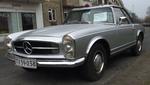 Denne Mercedes fra 1964 kunne sagtens være målet for import fra Tyskland - men den kan ikke kaldes miljøvenlig. 