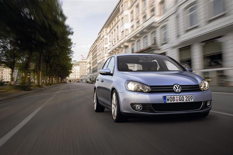 VW Golf i nyeste udgave. Den burde være ude hos forhandlerne sidst på året. 