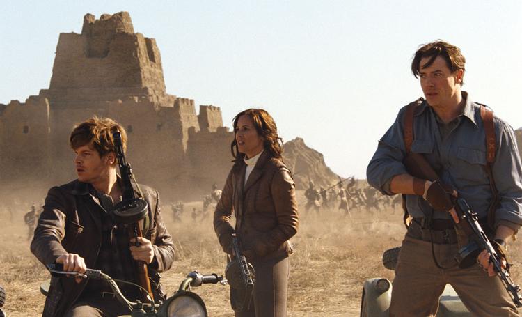 Brendan Fraser er for tiden aktuel i hans tredje mumiefilm, men hvem spiller hans kvindelige modpart i filmen? 