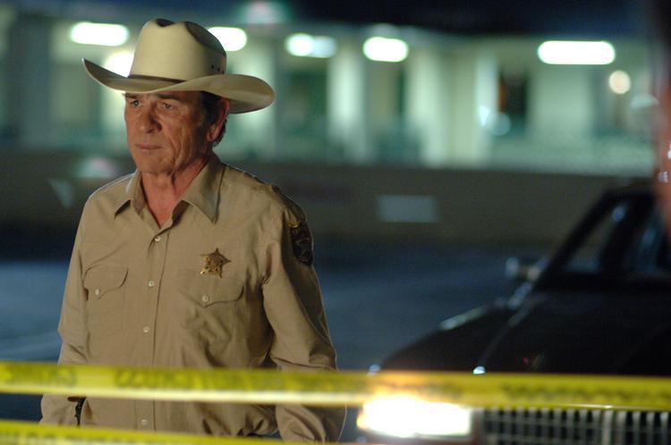 Tommy Lee Jones som sherif Bell i filmen 'No Country For Old Men'. 