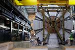 En lille bid af CERN's kæmpemaskine. 