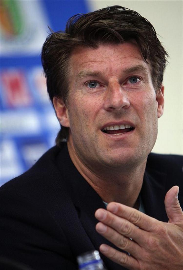Michael Laudrup er blevet hædret for at have markeret Danmark på verdenskortet. 