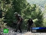 Tv-stationen NTV's linse fangede i dag soldater fra de sydossetiske separatiststyrker i Georgien. (Arkivfoto) 