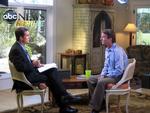 John Edwards under interviewet på ABC News med journalist Bob Woodruff. 