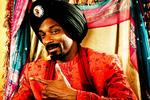 Snoop Dogg kan ses i turban og tunika, når filmen 'Singh is Kinng' har premiere i Indien på fredag. Arkivfoto. 