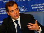 Ruslands præsident Dmitrij Medvedev. 