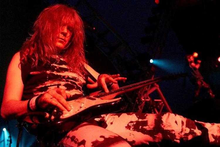 Iron Maiden har været der hele tiden, konstaterer bandet. Her er de fotograferet på Roskilde Festival i år 2000. 