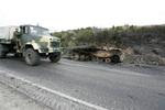 De georgiske militærstyrker er presset ud af udbryderregionen Abkhasien. 