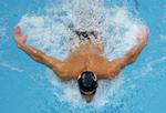I finalen i 200 meter butterfly var Michael Phelps seks hundrededele sekund hurtigere end sine egen verdensrekord. 