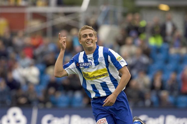 Sådan så Jakob Poulsen ud, da han spillede for Esbjerg. Siden kom han til hollandske Heerenveen. 