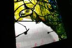 Et glasmaleri af Marc Chagall er blevet ødelagt under et indbrud. 