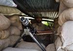 En pakistansk soldat i stilling i forbindelse med det fremstød mod militante islamister, som de pakistanske hær har gennemført de seneste ti dage. 