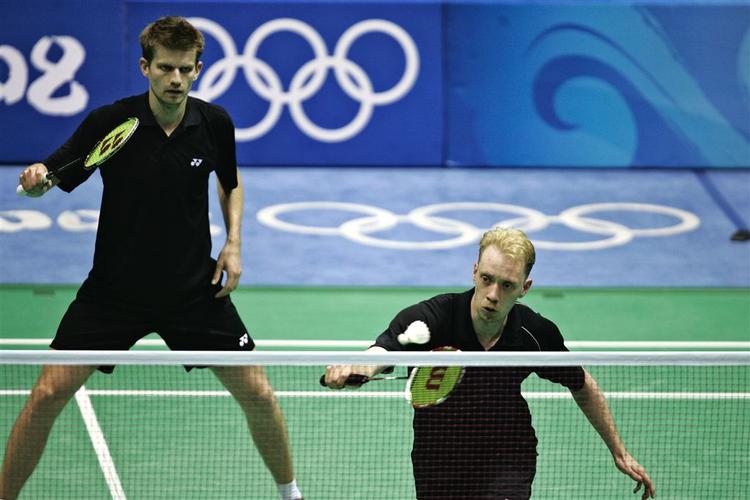 Lars Paaske (tv) og Jonas Rasmussen fik ikke nogen medalje. 