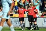 Esbjergs nr. 14, Martin Vingaard, scorede til 0-1 på straffespark, da Randers FC mødte Esbjerg i SAS-Ligaen. 