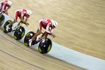 De danske cykelryttere kan stadig nå medaljerne. 