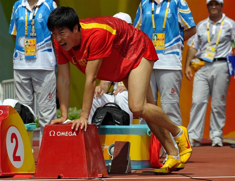 Xiang Liu er en af Kinas største sportsnavne, men måtte udgå af OL på hjemmebanen. 