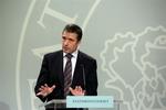 Statsminister Anders Fogh Rasmussen er klar til en periode mere i Folketinget. Arkivfoto. 